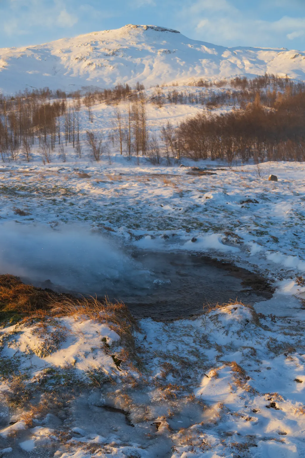 Small geyser