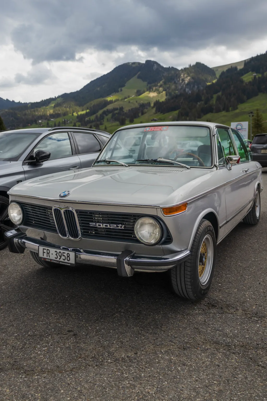 Old BMW car